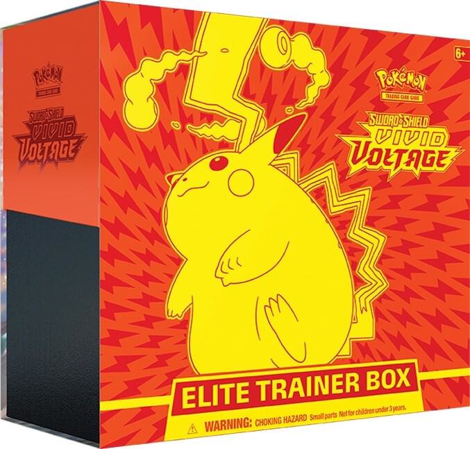 Pokémon TCG Vivid Voltage Elite Trainer Box - SWSH04: Vivid Voltage