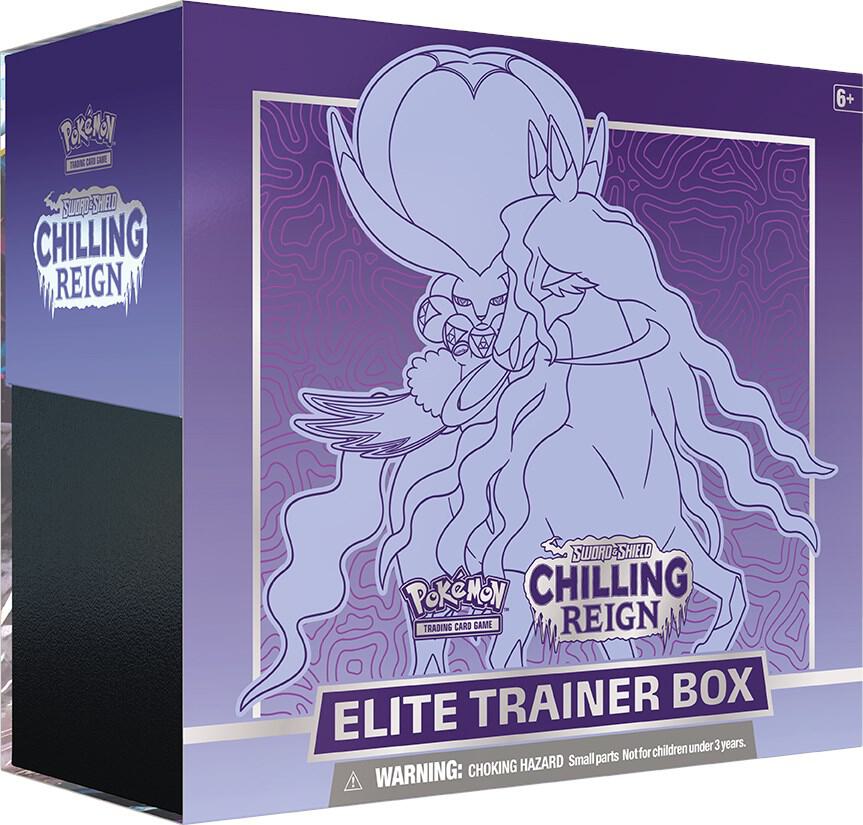 Pokémon TCG Chilling Reign Elite Trainer Box Shadow Rider Calyrex