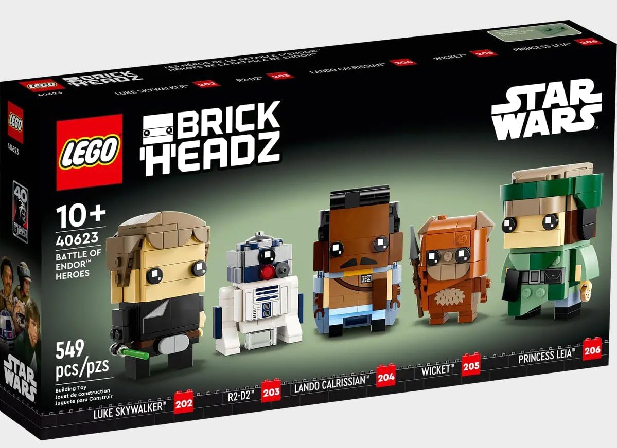 LEGO Star Wars Battle of Endor Heroes Brickheadz Set 40623