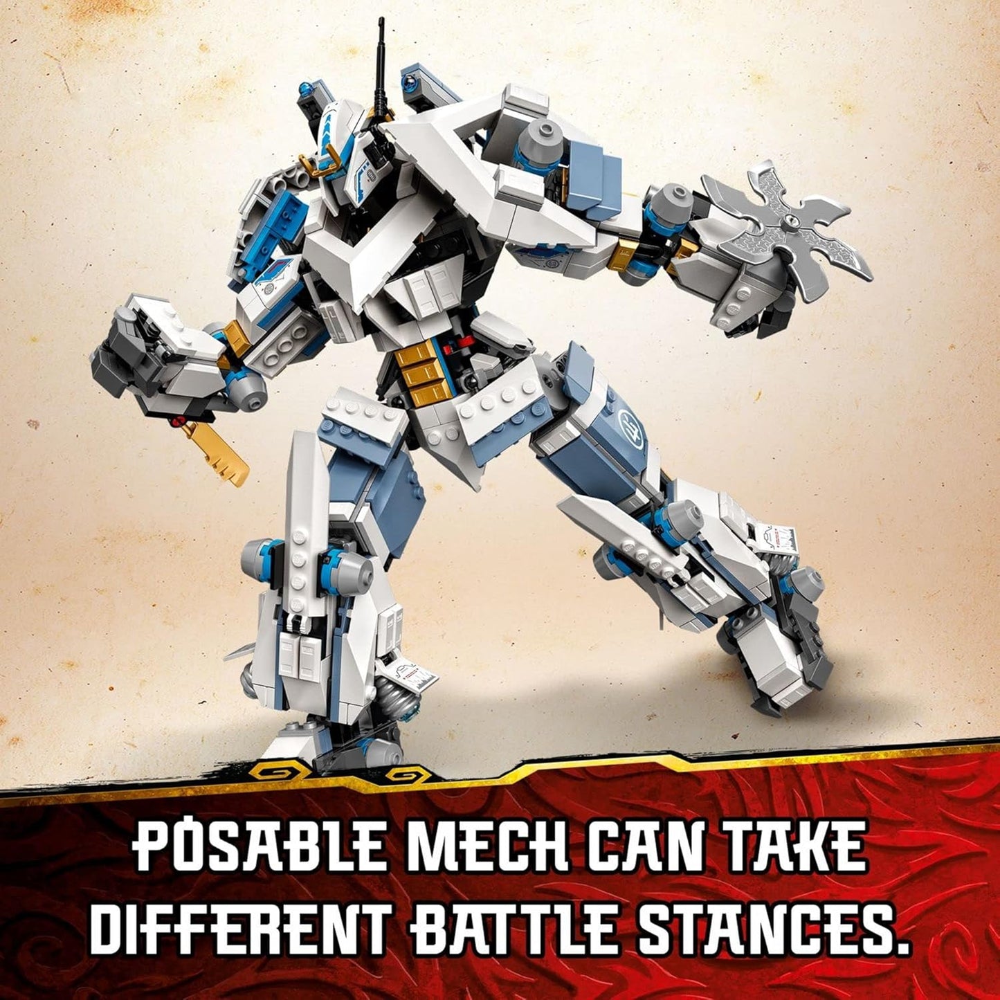 LEGO NINJAGO Legacy Zane’s Titan Mech Battle