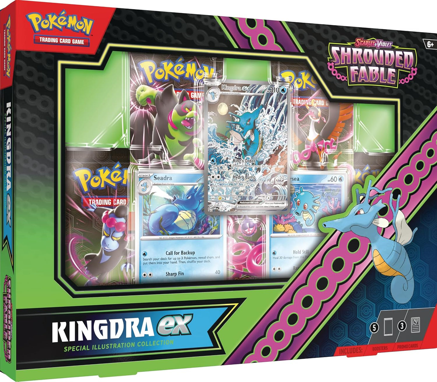 Pokemon TCG Kingdra Ex Illustration Collection