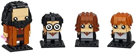 Lego Brickheadz Harry Potter, Hermione, Ron Weasley, Hagrid 4095 + Lord Voldemort, Nagini, Bellatrix Lestrange 40496 Set