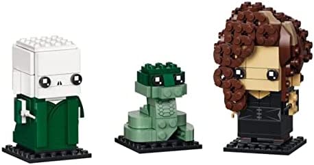 Lego Brickheadz Harry Potter, Hermione, Ron Weasley, Hagrid 4095 + Lord Voldemort, Nagini, Bellatrix Lestrange 40496 Set