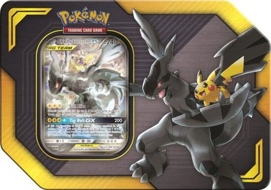 Pokemon TCG TAG TEAM Tin Pikachu & Zekrom GX