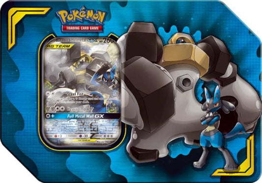 Pokemon TCG Power Partnership Tin Lucario & Melmetal GX