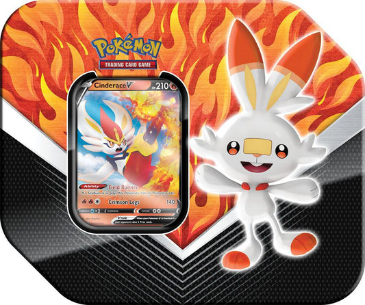 Pokemon TCG Galar Partners Tin Cinderace V