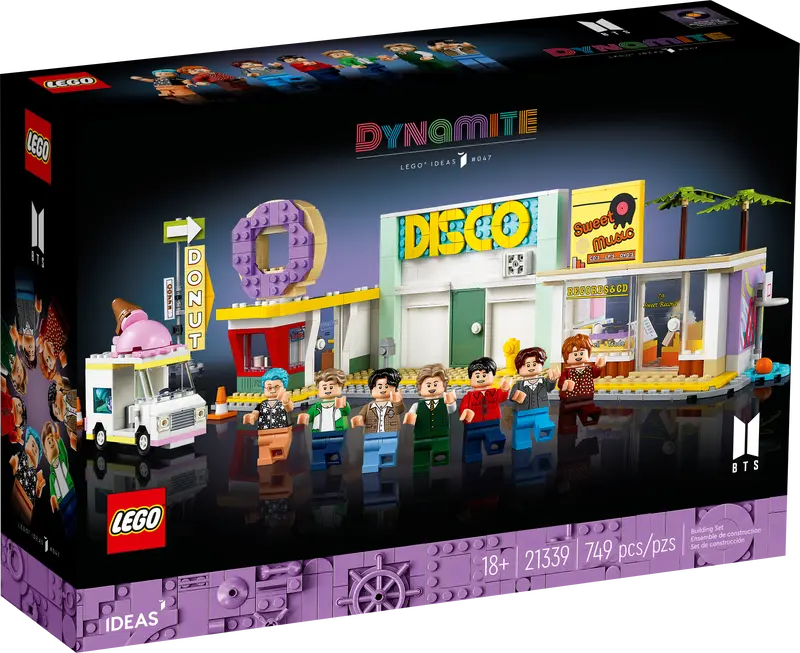 LEGO Ideas BTS Dynamite 21339 Model Kit