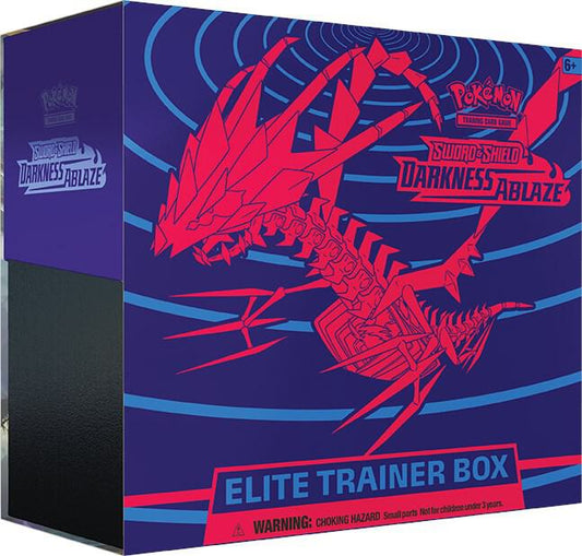 Pokémon TCG Darkness Ablaze Elite Trainer Box - SWSH03: Darkness Ablaze