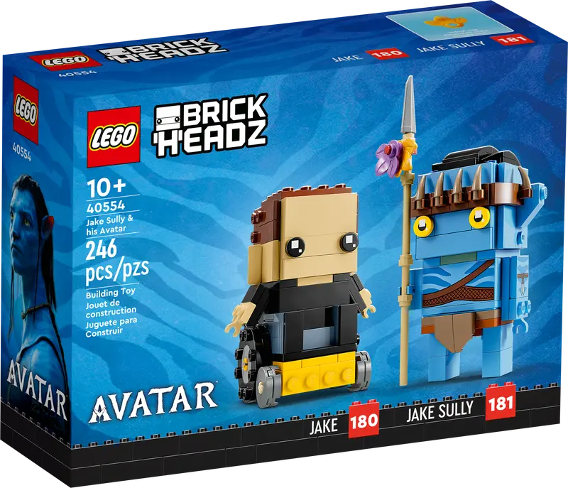 LEGO BrickHeadz Jake Sully & his Avatar (40554) Building Set