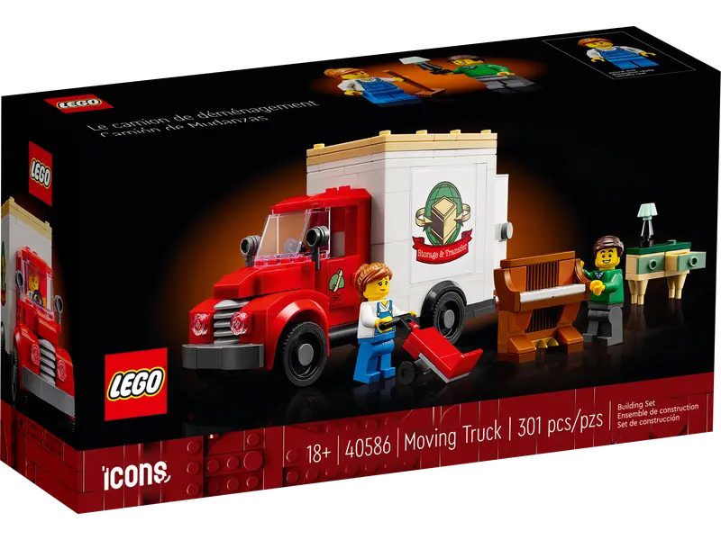 Lego Icons Moving Truck 40586
