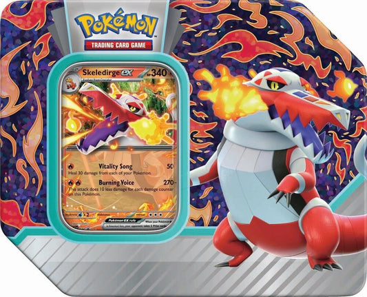 Pokemon TGC Paldea Partners Tin Skeledirge ex
