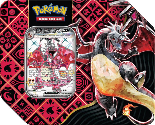 Pokemon TCG Paldean Fates Tin Charizard ex