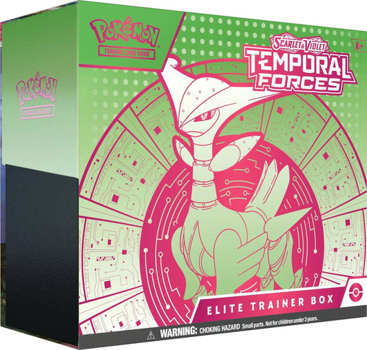 Pokémon TCG Temporal Forces Elite Trainer Box Iron Leaves ex