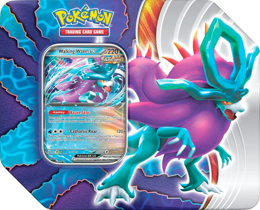 Pokemon TCG Paradox Clash Tin Walking Wake ex