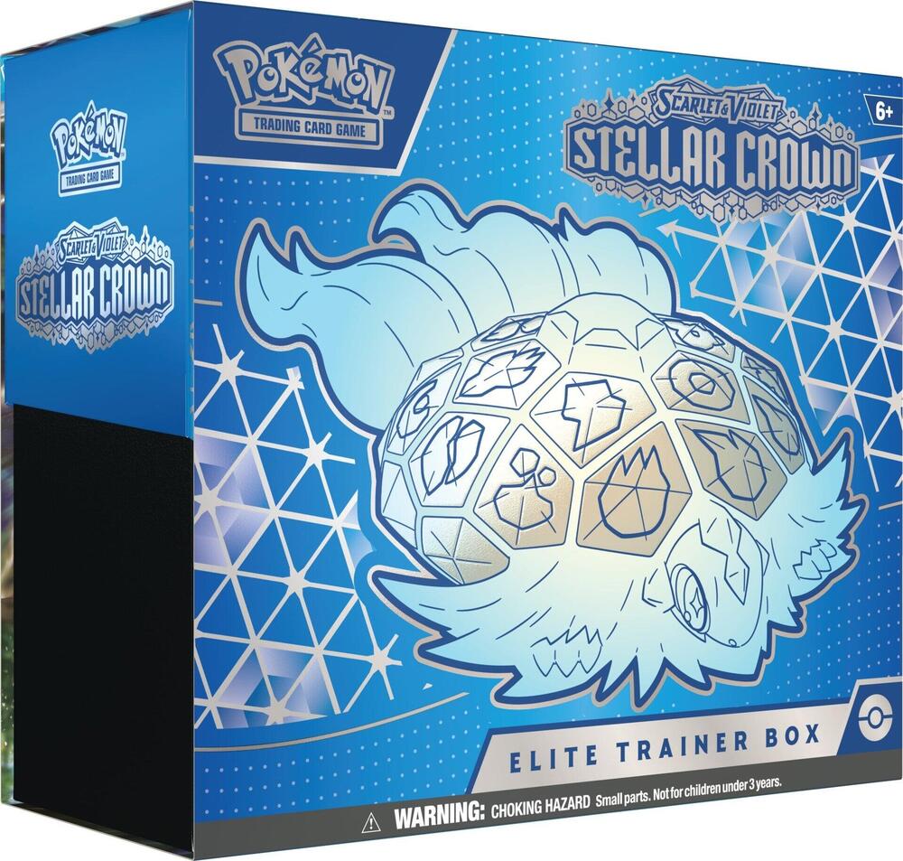 Pokémon TCG Stellar Crown Elite Trainer Box - SV07: Stellar Crown