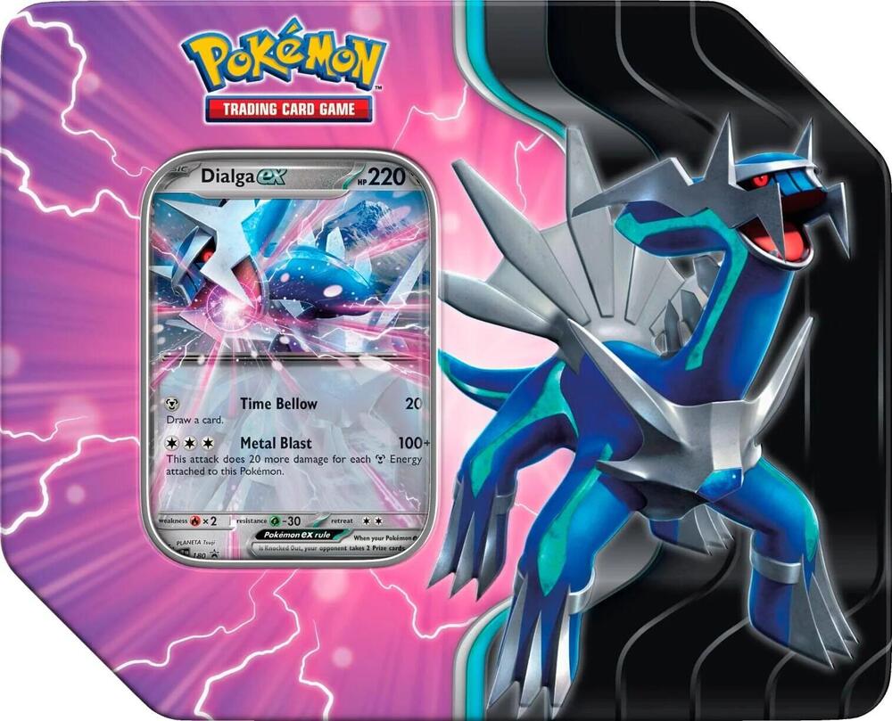 Pokemon TCG Azure Legends Tin Dialga ex