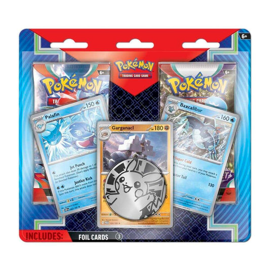 Pokémon TCG Enhanced 2-Pack Blister Pack Palafin, Baxcalibur & Garganacl