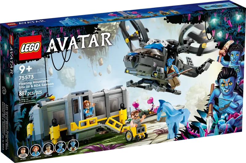LEGO Avatar Floating Mountains Site 26 & RDA Samson 75573 Building Set