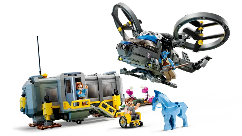LEGO Avatar Floating Mountains Site 26 & RDA Samson 75573 Building Set