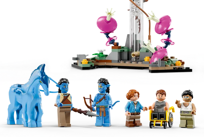 LEGO Avatar Floating Mountains Site 26 & RDA Samson 75573 Building Set