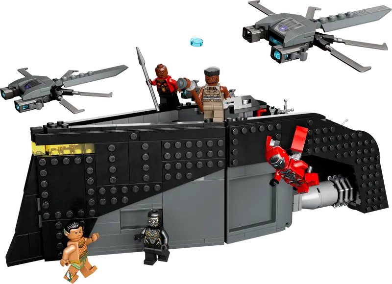 LEGO Marvel Black Panther: War on The Water, 76214 Wakanda Forever Buildable Boat Toy