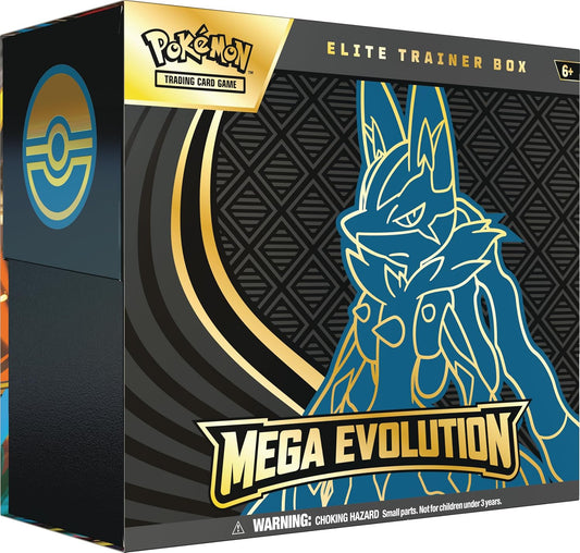 Pokémon TCG Mega Evolution Elite Trainer Box Mega Lucario