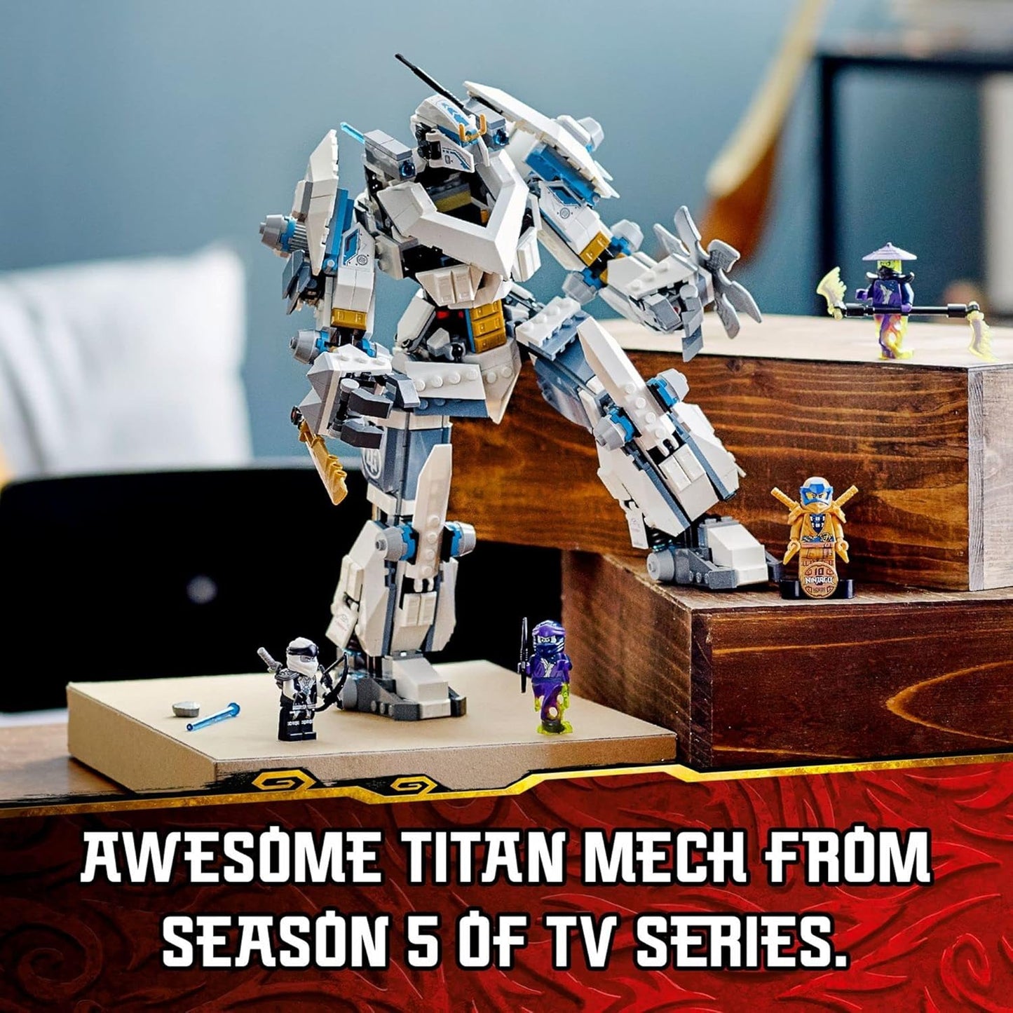 LEGO NINJAGO Legacy Zane’s Titan Mech Battle