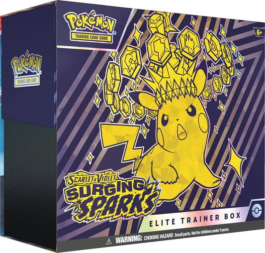 Pokémon TCG: Scarlet & Violet  Surging Sparks Elite Trainer Box
