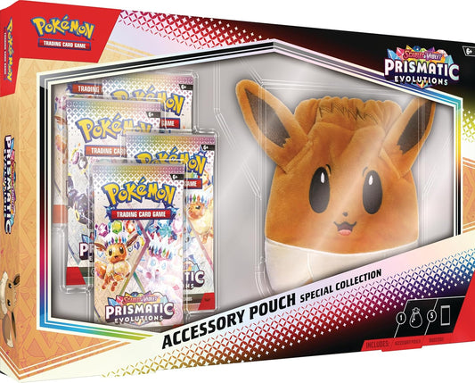Pokemon TCG: Prismatic Evolutions Accessory Pouch Special Collection