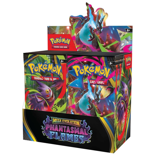 Pokémon TCG: Mega Evolution-Phantasmal Flames Booster Box