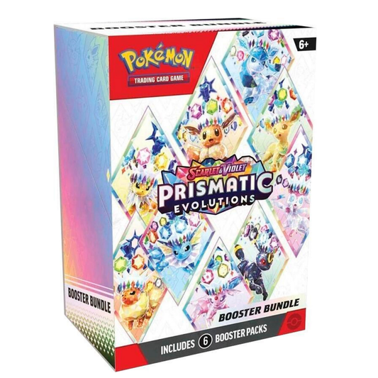 Pokemon TCG Prismatic Evolutions Booster Bundle