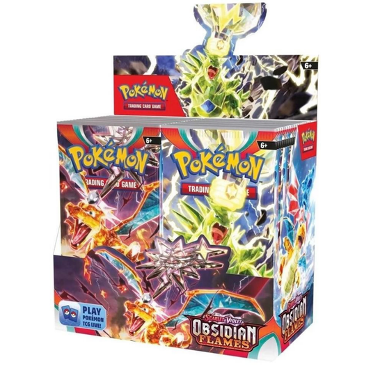 Pokemon TCG Obsidian Flames Booster Box - SV03: Obsidian Flames
